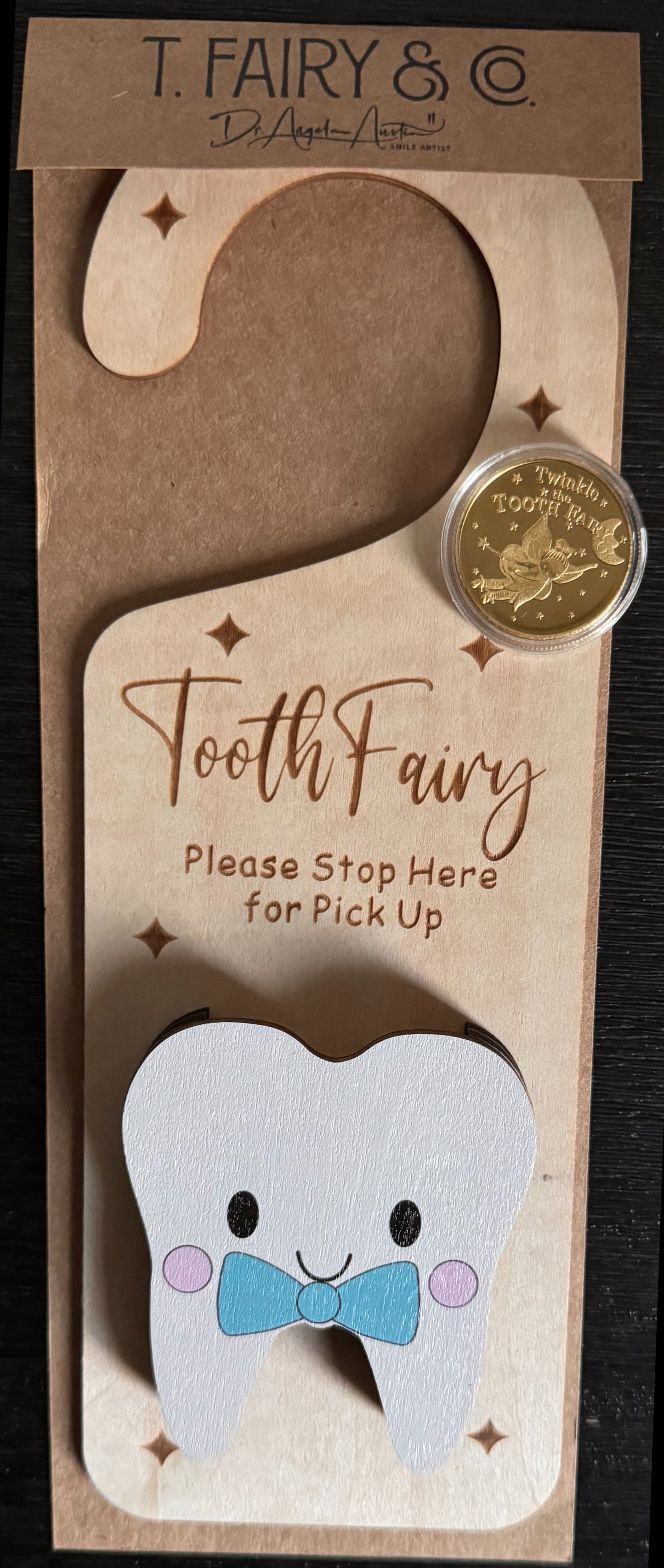 TFairy Door Hanger Blue