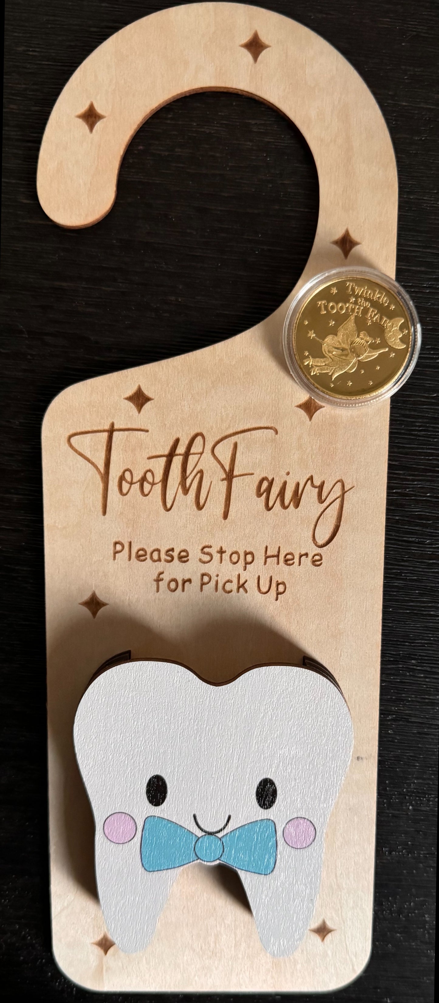 TFairy Door Hanger Blue