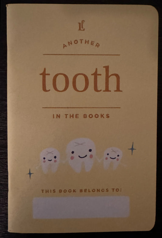 Lost tooth passport book