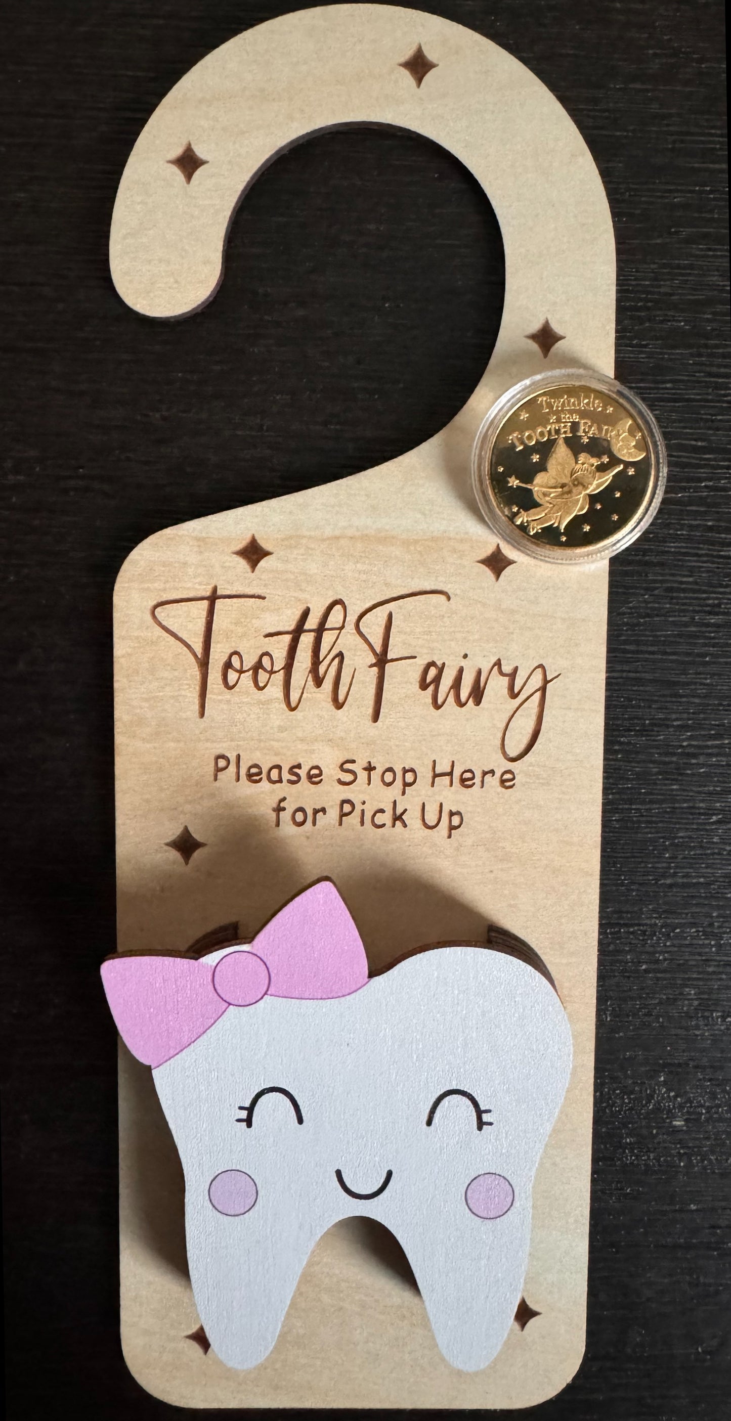 TFairy Door Hanger Pink