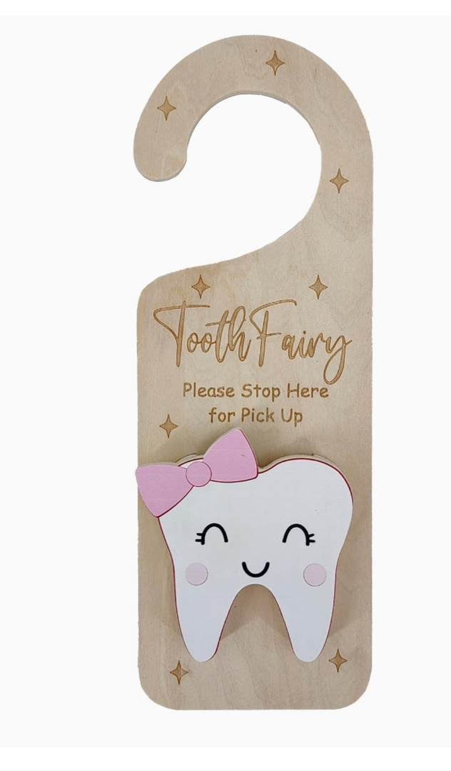 TFairy Door Hanger Pink